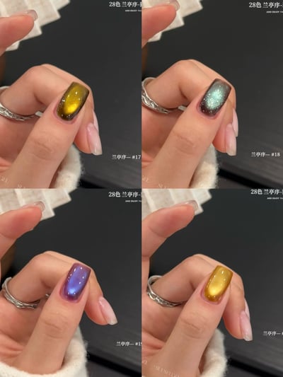 Suuseegel束色｜蘭亭序貓眼28色9