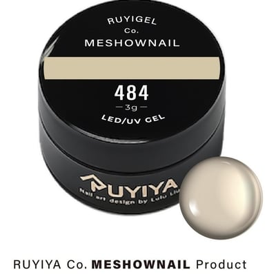 Ruyiya璐意雅｜Ruyi GelXMe Show老師聯名新色膠（482-490）3ml4