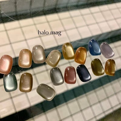 Dawson nail｜CLETO Halo mag貓眼2