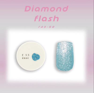 enoi｜碎鑽凝膠diamond flash（f43-f58）3g14