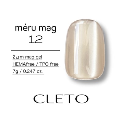 Dawson nail｜CLETO meru mag貓眼17