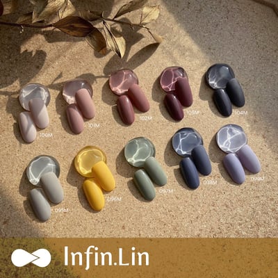 infin.Lin｜彩色甲油膠-秋季系列（95-104）3