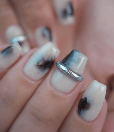 flicka nail arts｜免清金屬膠（金/銀）5