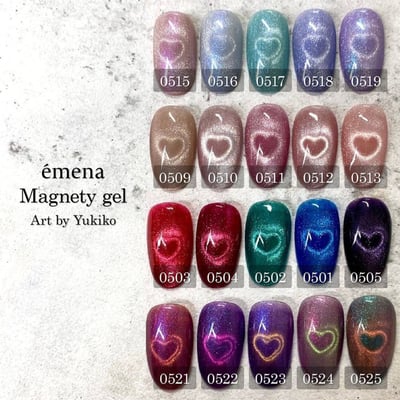 Emena｜夢幻貓眼膠（0500-0520）8g1