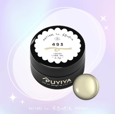 Ruyiya璐意雅｜Ruyi GelXKewpei Nail聯名免清彩繪膠（491-499）2.5ml4