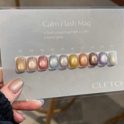Dawson nail｜CLETO calm flash mag貓眼7