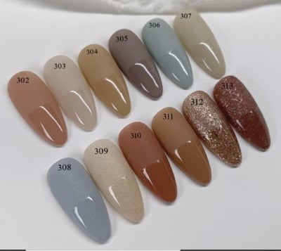 Ruyiya璐意雅｜Ruyi GelX光光MISSLIGHT聯名新色（302-313）3ml1