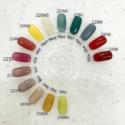 Ricca｜彩色凝膠3g（218-231）1