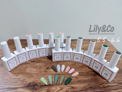 Lily&Co｜純色甲油膠（55-66）1