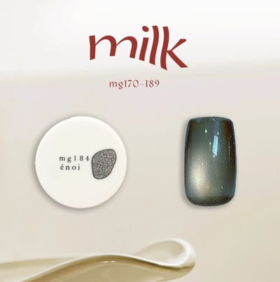 enoi｜貓眼凝膠milk magnet AW（mg170-mg189）3g16
