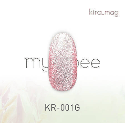 my&bee｜２in1極閃亮粉貓眼膠8ml（KR-001G~KR-012G）4