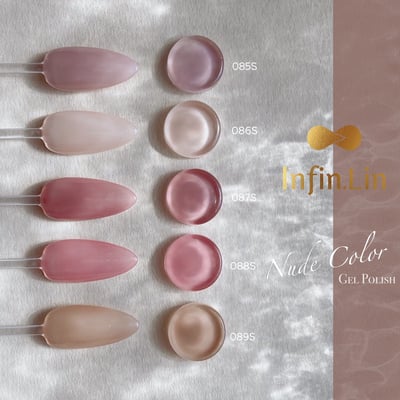 infin.Lin｜彩色甲油膠-裸色系列（80-94）14