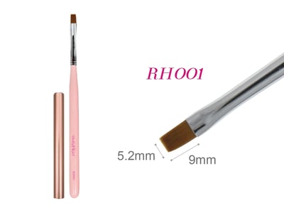 Dolly Gel｜彩繪刷系列（粉紅桿/藍桿）2