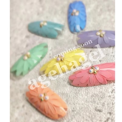 Ageha｜奶油彩繪凝膠（奇異果/南瓜橘/香草藍/草莓粉/葡萄紫/薄荷綠/檸檬黃）2