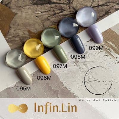 infin.Lin｜彩色甲油膠-秋季系列（95-104）12