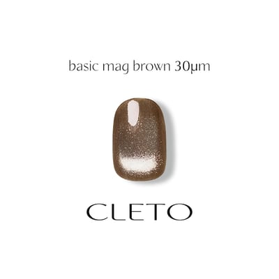 Dawson nail｜CLETO basic mag（white/black/pink beige/browm）7