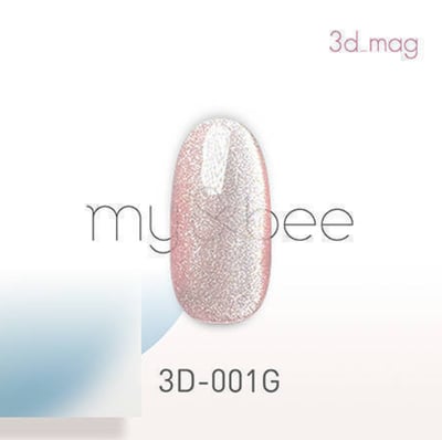 my&bee｜ 3D貓眼膠8ml（3D-001G~3D-012G）3