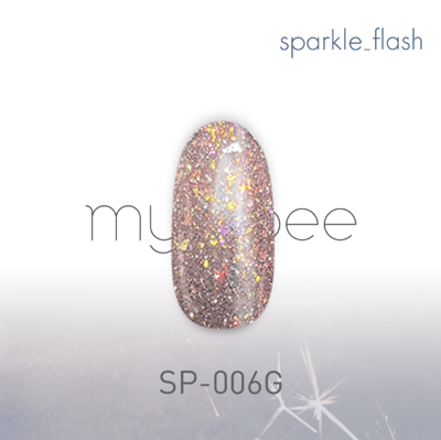 my&bee｜極光MAX亮片膠8ml（SP-001G~SP-006G）8