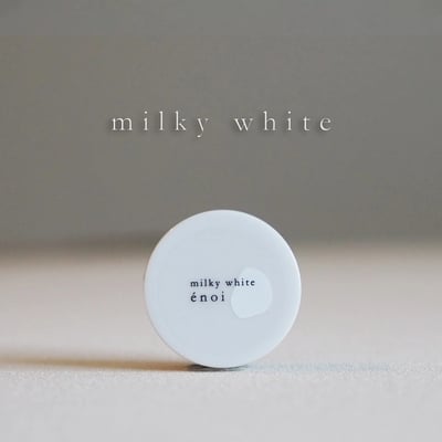 enoi｜彩色凝膠milky white 3g1