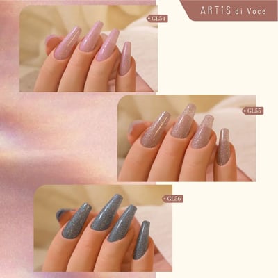 Artis｜彩色甲油膠（GL51-GL60）10g4