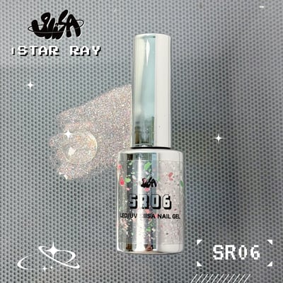 SiiSA｜星鐳亮粉甲油（SR01-SR06）15