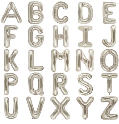 40吋 大銀色字母1