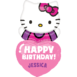 KITTY的愛心祝福-內附字母貼紙可DIY在愛心1