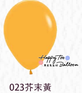 10吋粉面乳膠氣球11
