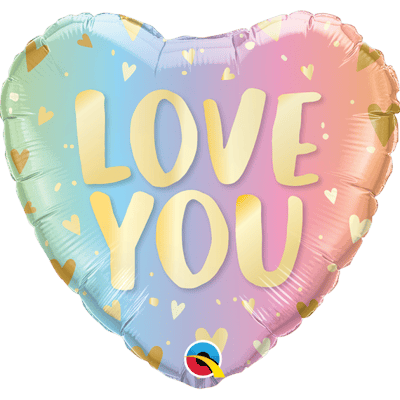 18吋 粉彩漸層LOVE YOU1