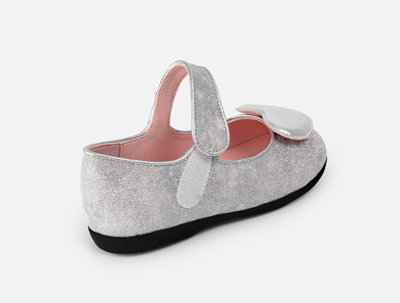 BellaVara 璀璨之心絢麗公主鞋-銀9