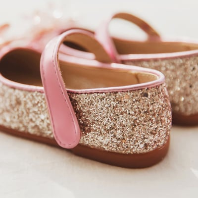 BellaVara 時尚夢幻公主水晶鞋-冰雪綠5