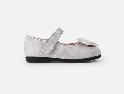 BellaVara 璀璨之心絢麗公主鞋-銀8