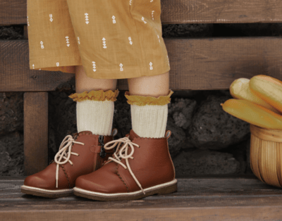 BellaVara全真皮軟底英倫風拉鍊短靴-咖啡6