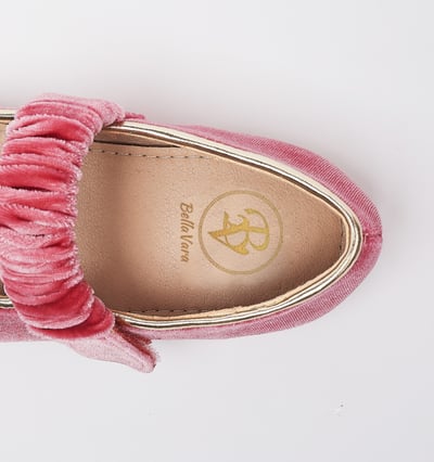 BellaVara時尚輕奢Meow公主休閒鞋-粉紫7