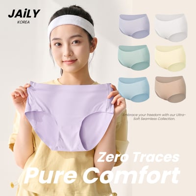 (預購商品)🛫正韓空運🛬韓妞首選NO.1 JAILY韓國發育期/青春期無痕內褲1
