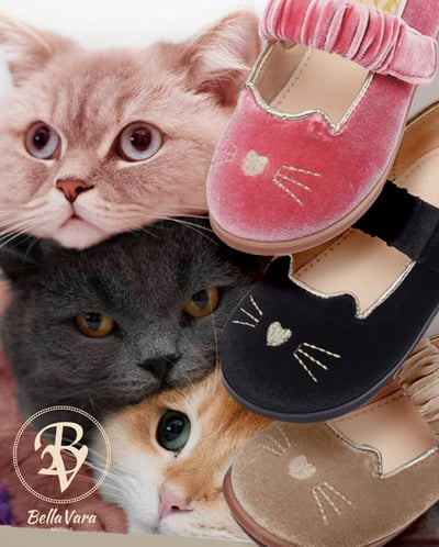 BellaVara時尚輕奢Meow公主休閒鞋-粉紫5