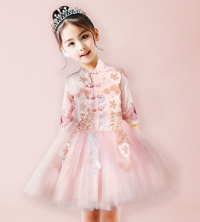 BellaVara 時尚輕奢雅緻兒童連身裙2