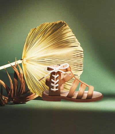 BellaVara春夏季新款百搭羅馬公主涼鞋-焦糖4