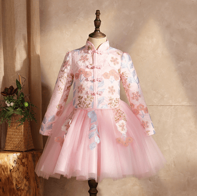 BellaVara 時尚輕奢雅緻兒童連身裙1