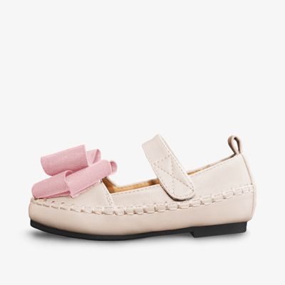 BellaVara 夢幻女孩公主蝴蝶休閒鞋-夢幻奶茶2