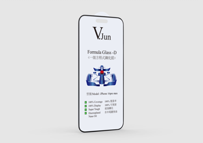 V.Jun Formula Glass-Matte(微俊-一級方程式鋼化膜（磨砂））4