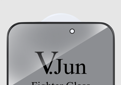 V.Jun Fighter Glass-Clear Privacy(微俊-霸王鋼化膜（高清防窺））3
