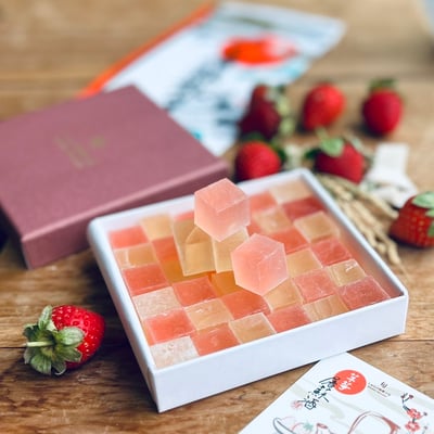 屠蘇酒與草莓琥珀糖2