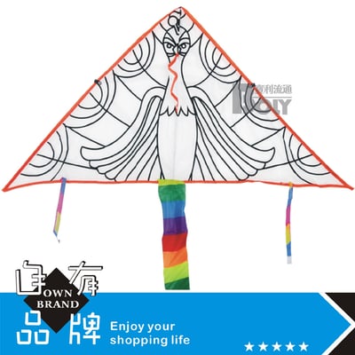 DIY-創意著色風箏(無顏料)1