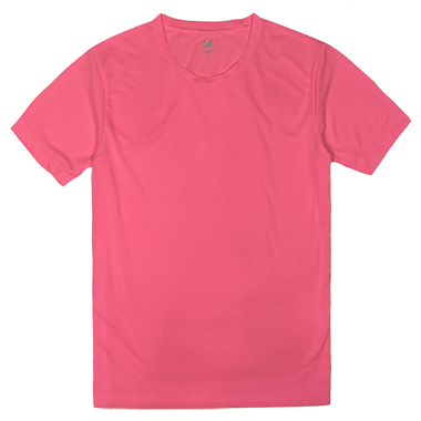 透氣排汗圓領短T6