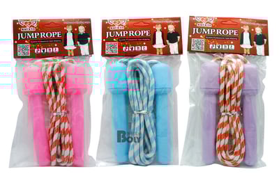 BL-262 塑柄棉繩跳繩2