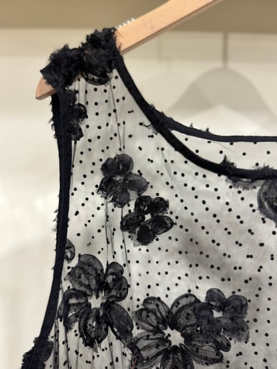 花花紗紗長背心7