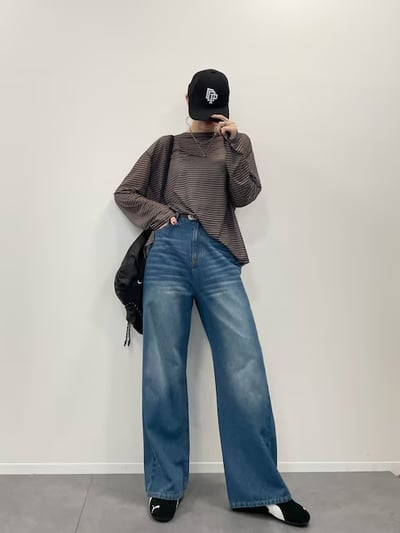 薄紗條紋上衣18