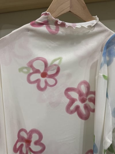 塗鴉花上衣4