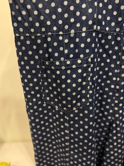 點點牛仔吊帶褲5